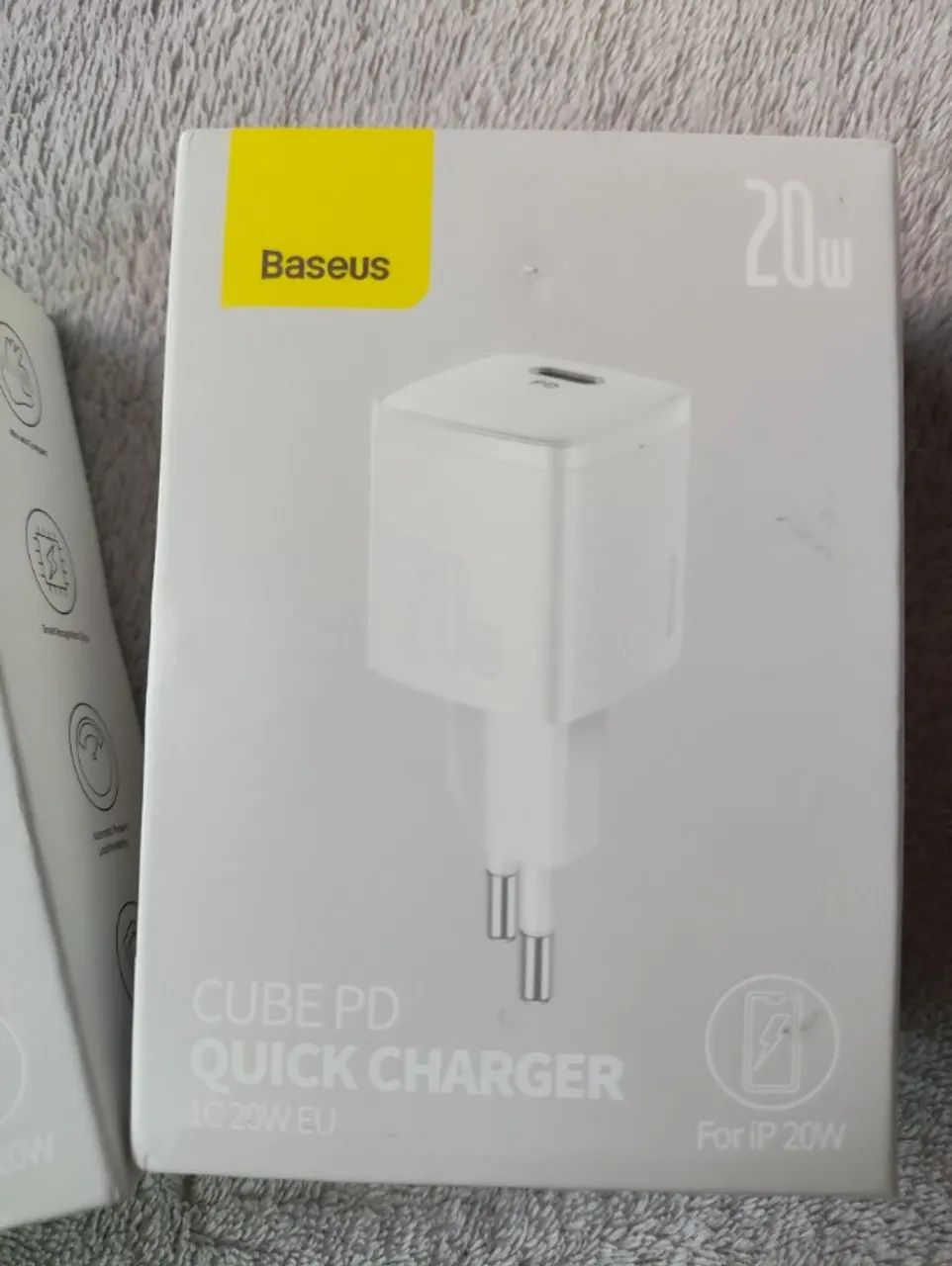 Carregador Baseus 20w tipo C Iphone 15 e outros - Foto 5