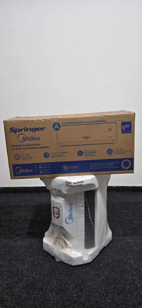 Ar condicionado Inverter Midea Airvolution Wi-fi<br>R-32 12000 Btus Frio 220v