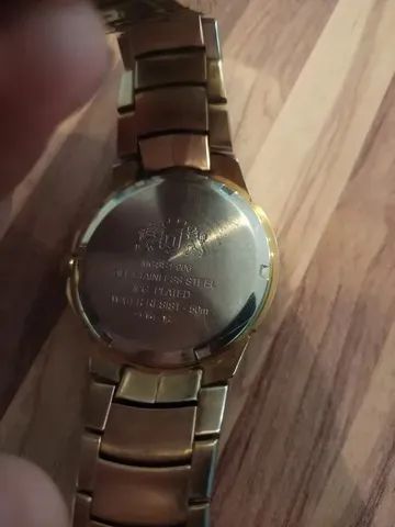 Relógio Masculino Orient Dourado - LUXO - Foto 3