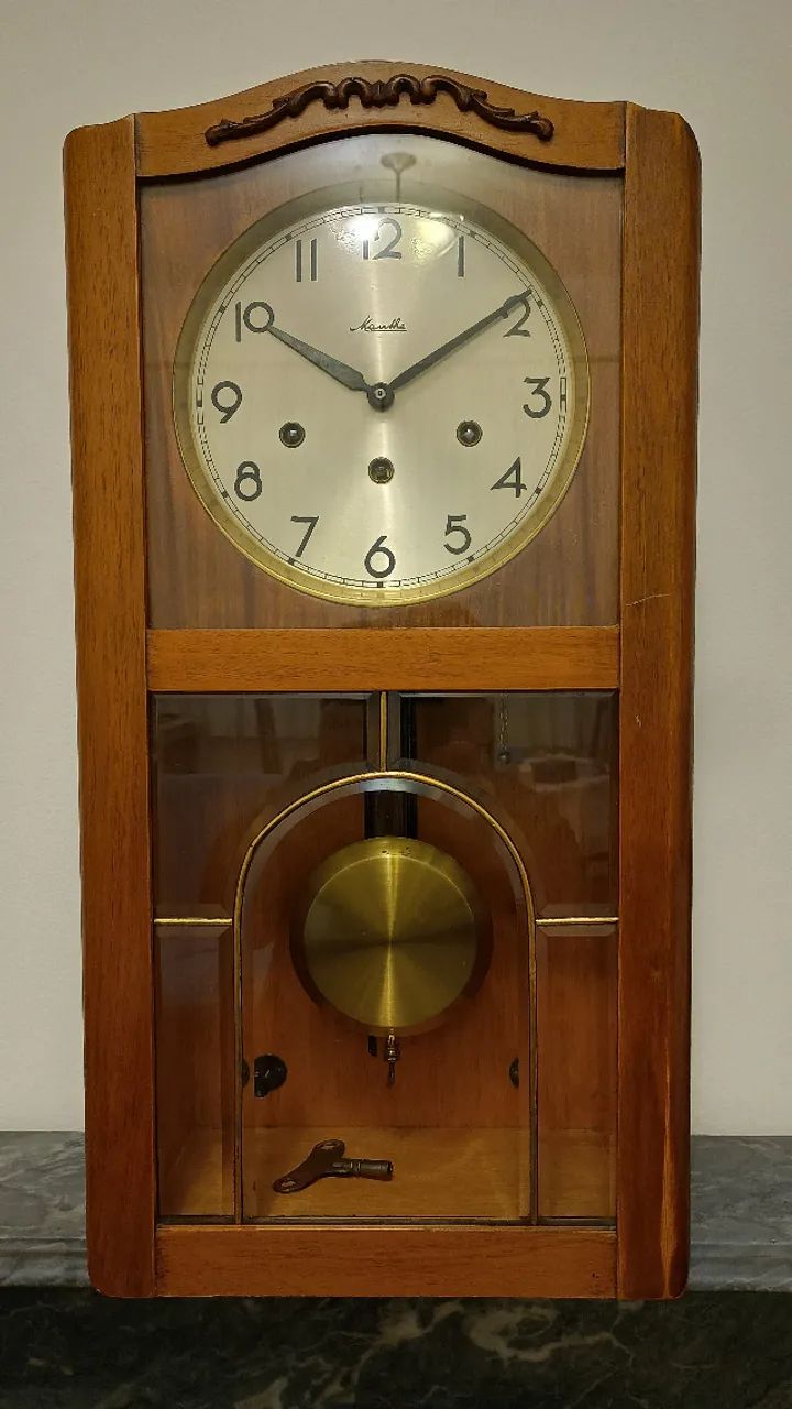 Relógio Carrilhão Alemão de Parede. Ano Aproximado: 1920.