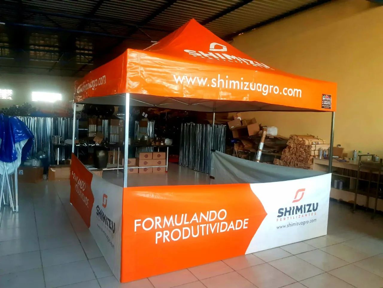 Tendas sanfonadas e piramidais  - Foto 5