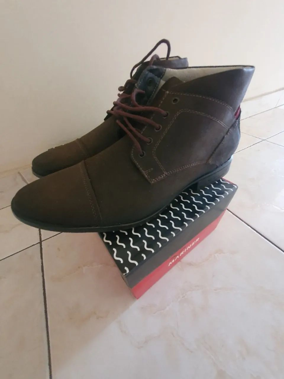 Bota Marrom Mariner impecável super oferta!!! 