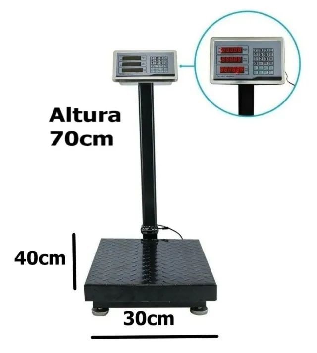Balança digital 350kg NOVA