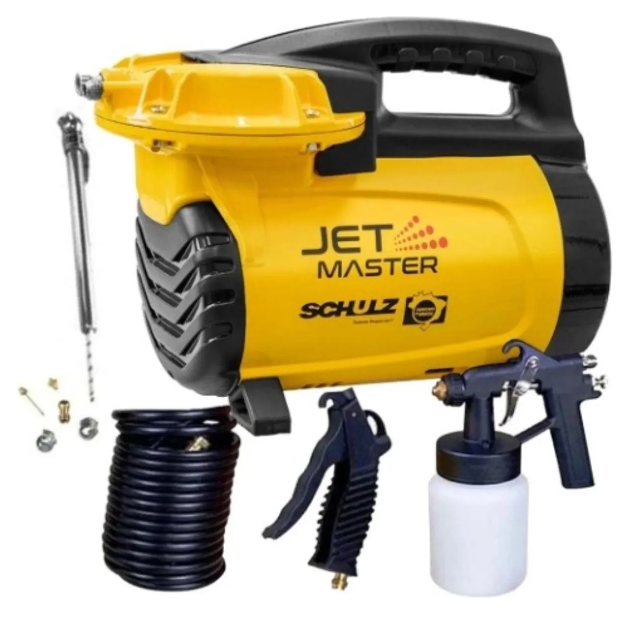 Compressor de Ar Schulz Jet Master + Pistola de Pintura