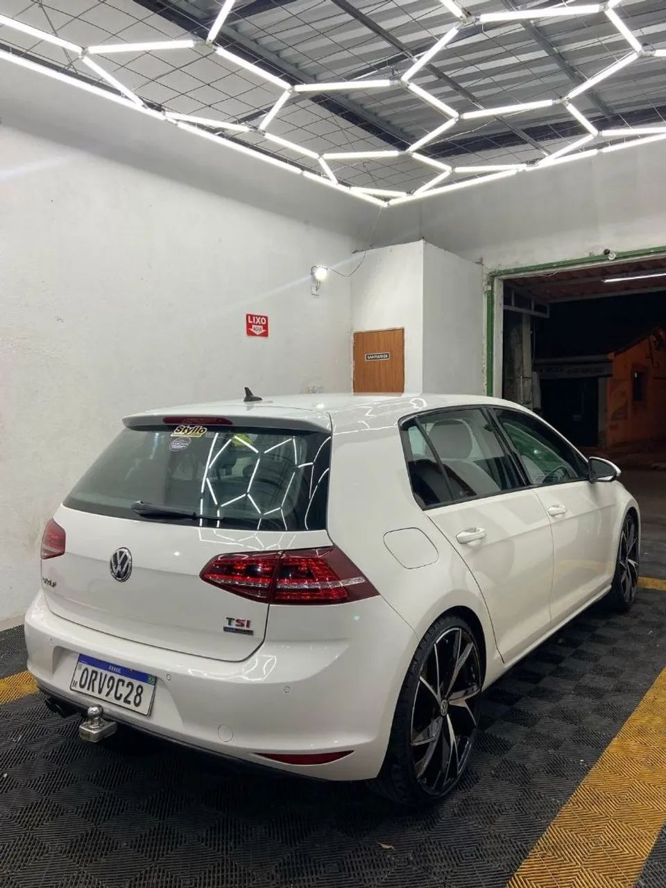 golf tsi 1.4 turbo higline o mais completo aro20 pneus zero vitrificado carro extra 