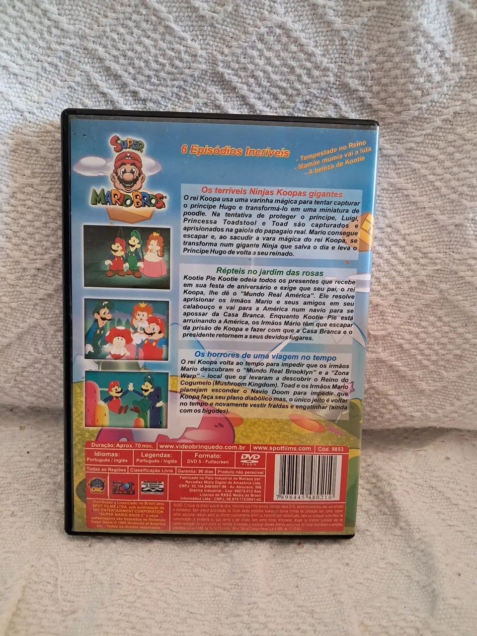 DVD DO MARIO BROS VOLUME 1 - Foto 3