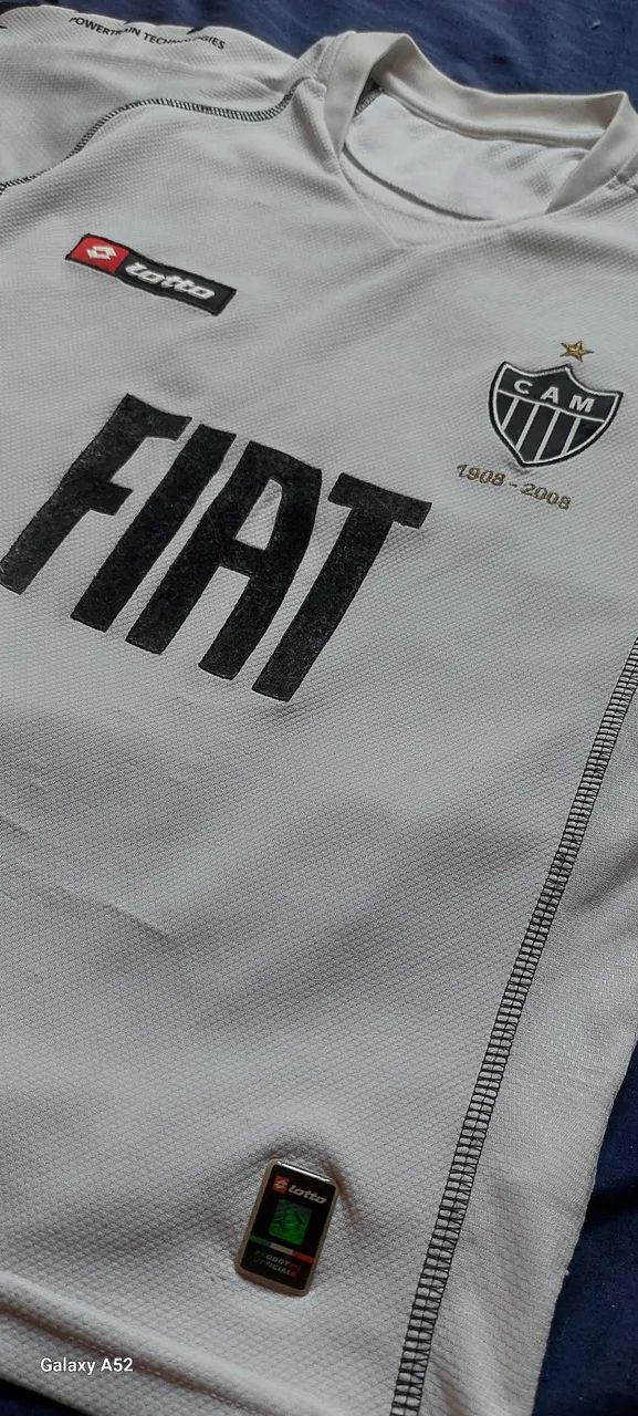 Camisa de Time Atlético Mineiro Lotto (tamanho 12 anos.) - Foto 5
