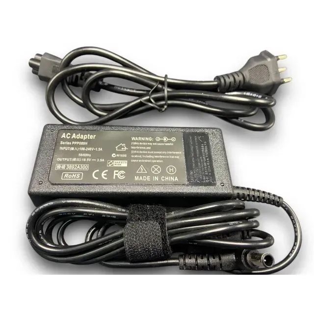 Fonte Para Notebook LG 18.5v 3.5a 6.5x4.4 Mm 010172 
