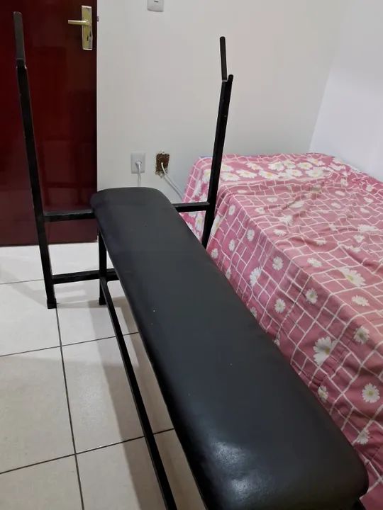 Banco de supino com suporte - Foto 5