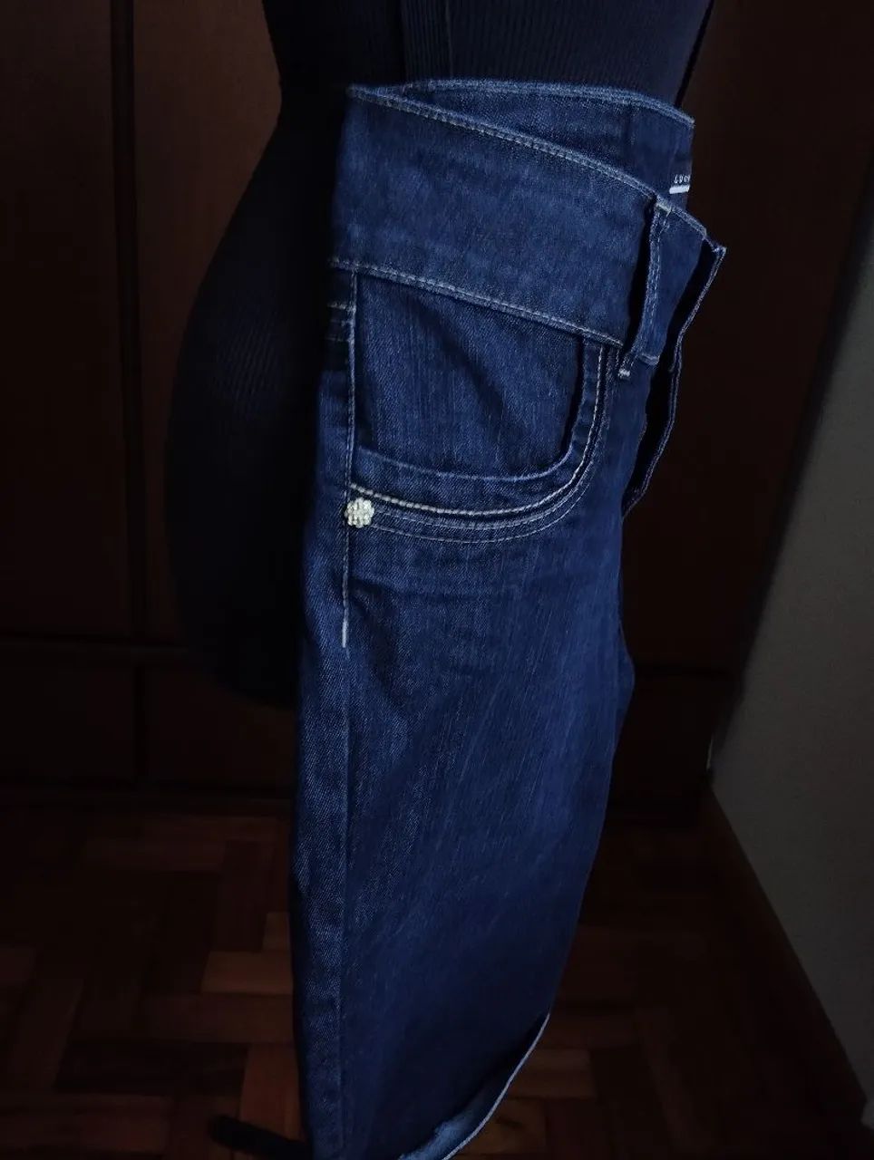 Bermuda  Jeans feminina - n46 - Foto 2