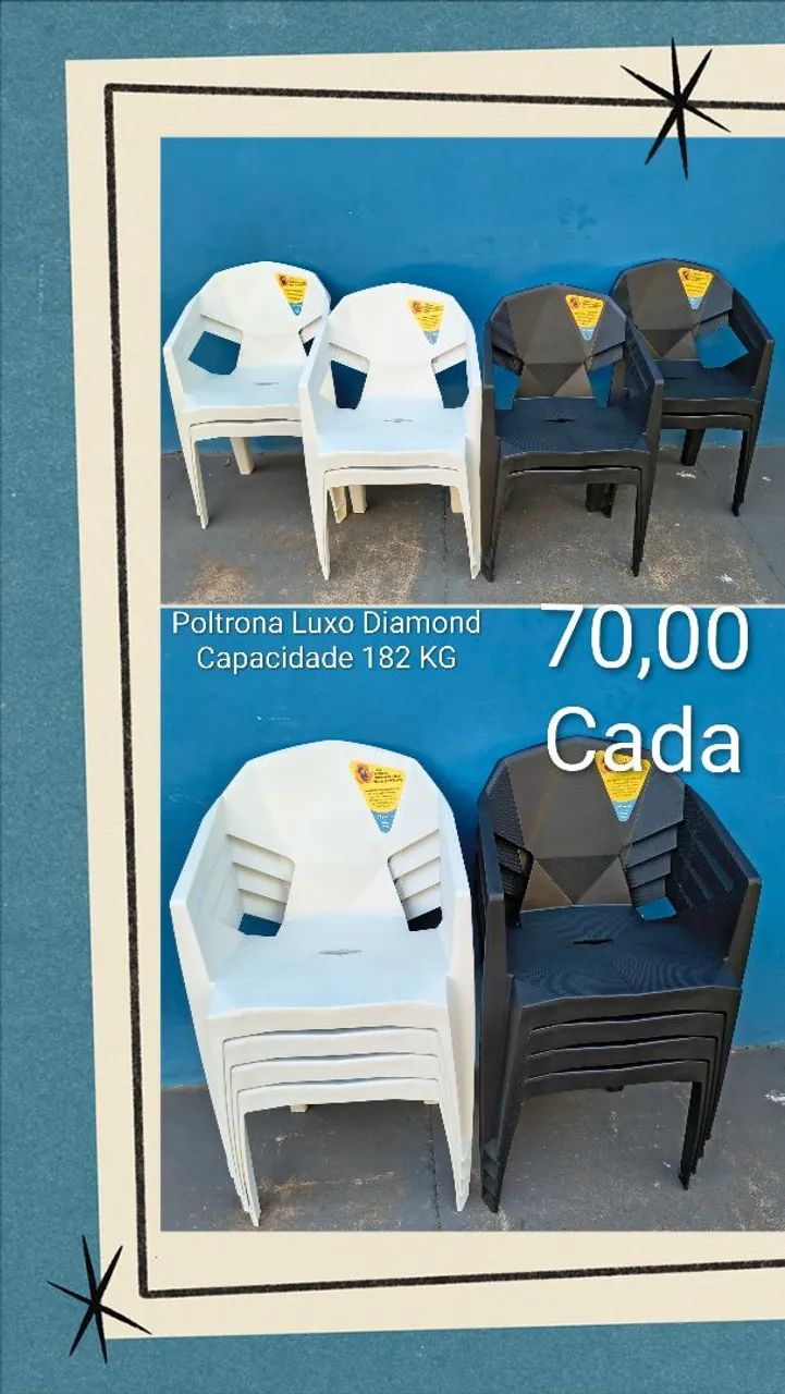 Poltrona Luxo Diamond 