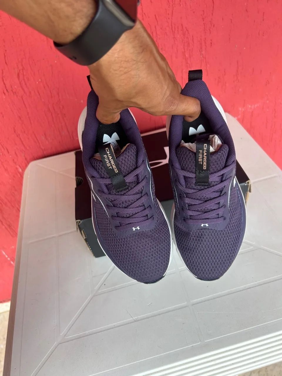 Tênis Under Armour Novo Original 35 - Foto 5