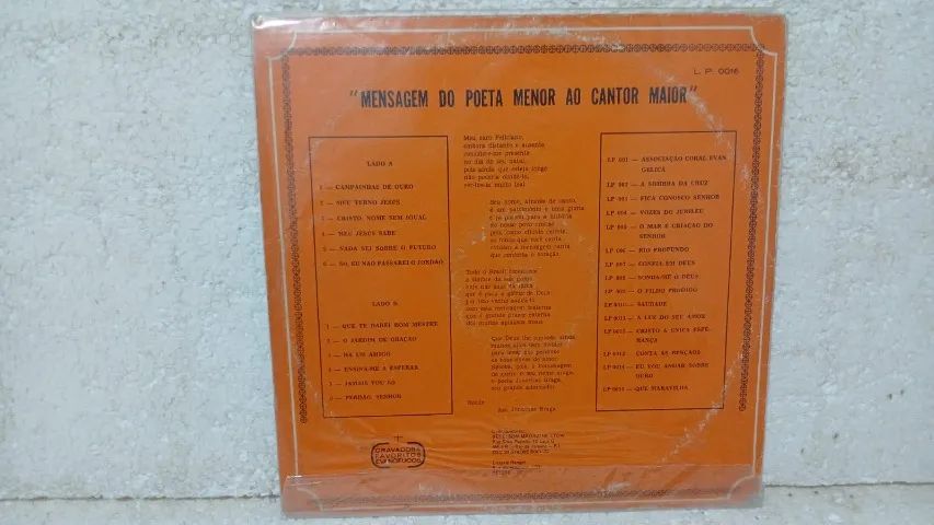 lp feliciano amaral - 20 anos de bençãos a sobra da cruz - Foto 3