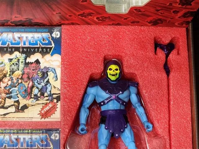 MOTU Masterverse Box Exclusivo SDCC 2022 He-Man vs Skeletor 40th Anniversary - Foto 5