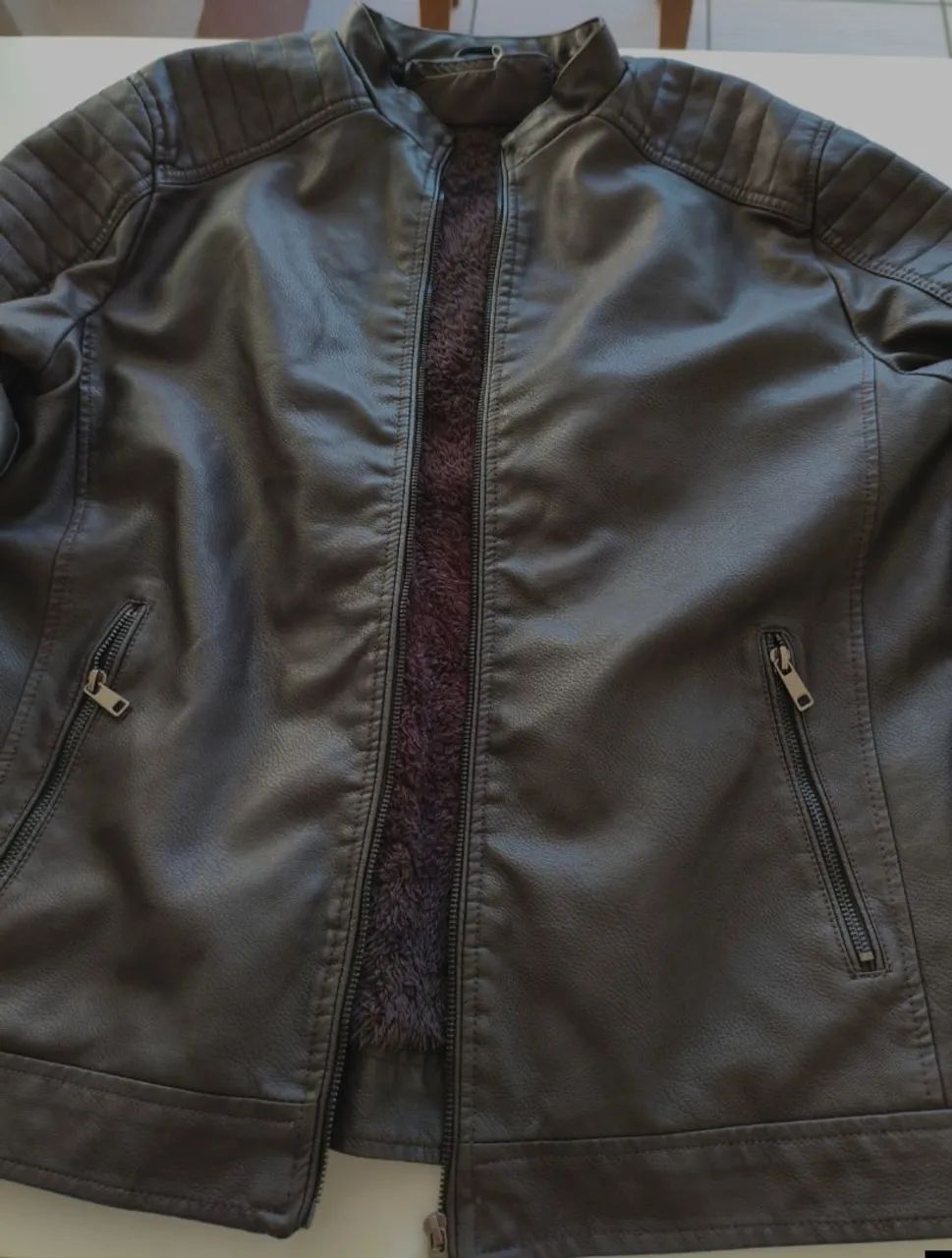 Jaqueta couro clifield M - Foto 2