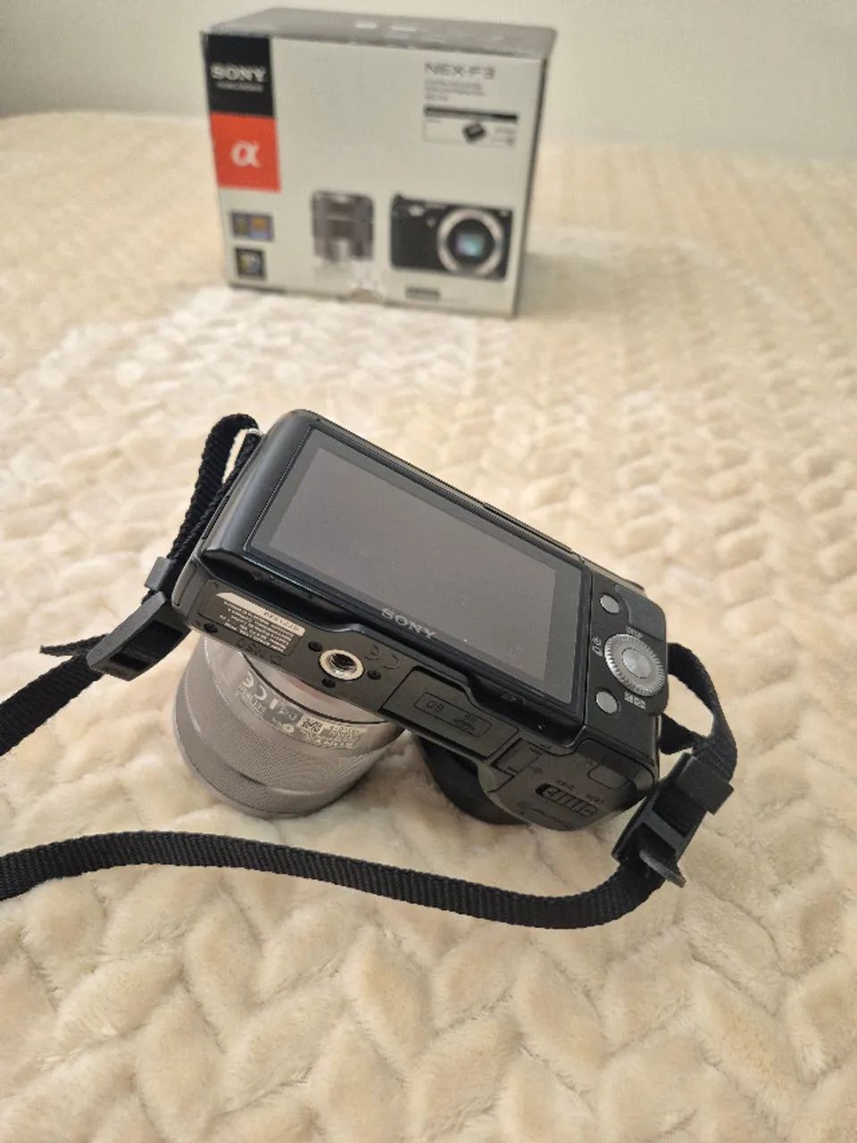 Sony NEX F3 Mirrorless + Lentes 18-55 e 55-210mm + Acessórios e Bolsas - Foto 5