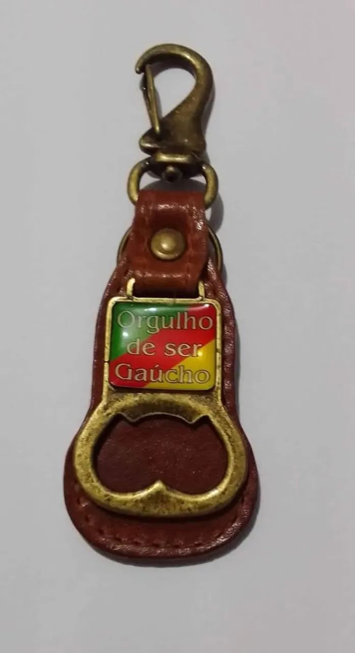Chaveiro com abridor de garrafa