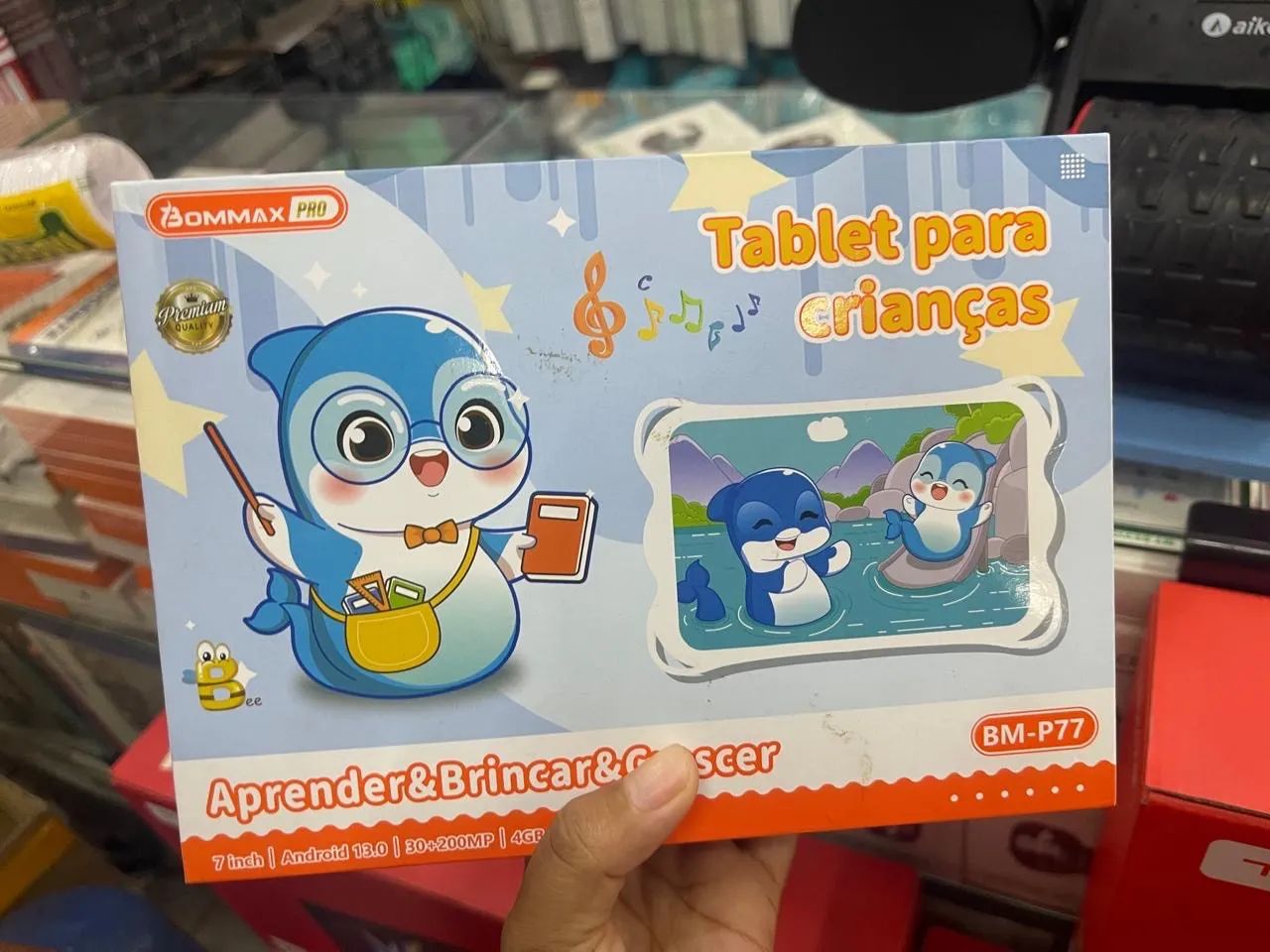 Tablet Infantil Bommax - Educativo e Divertido! - Foto 3