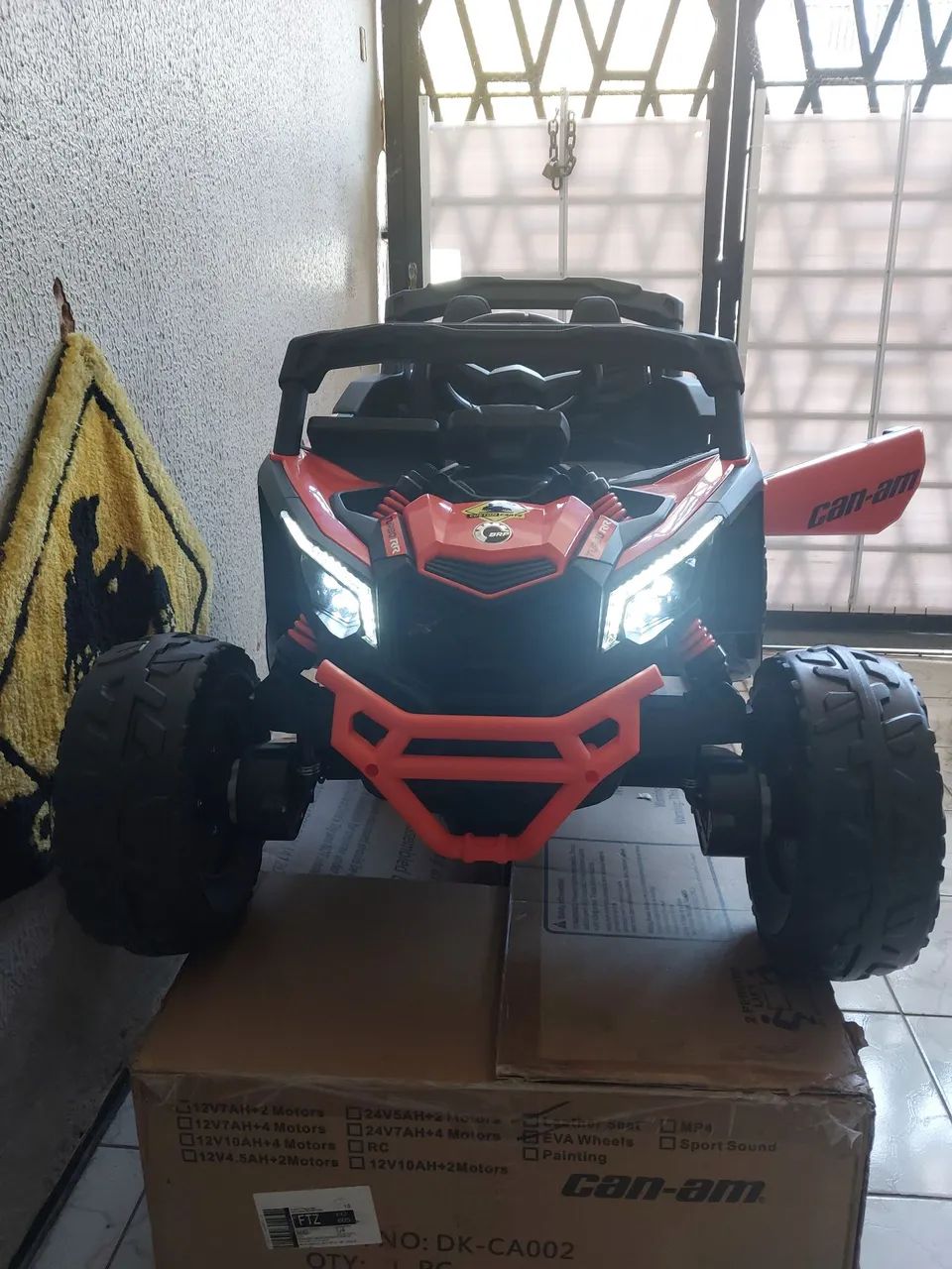 CARRINHO ELÉTRICO 12V 4X4 MAVERICK  - Foto 2