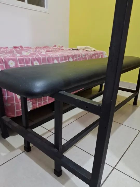 Banco de supino com suporte - Foto 3