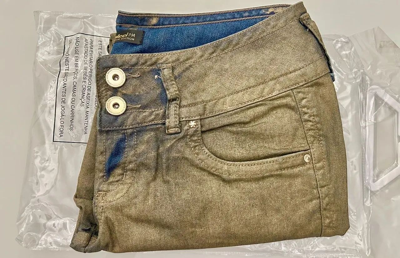 Calça Colcci Denim Gold (LIMITED EDITION) 38BR!