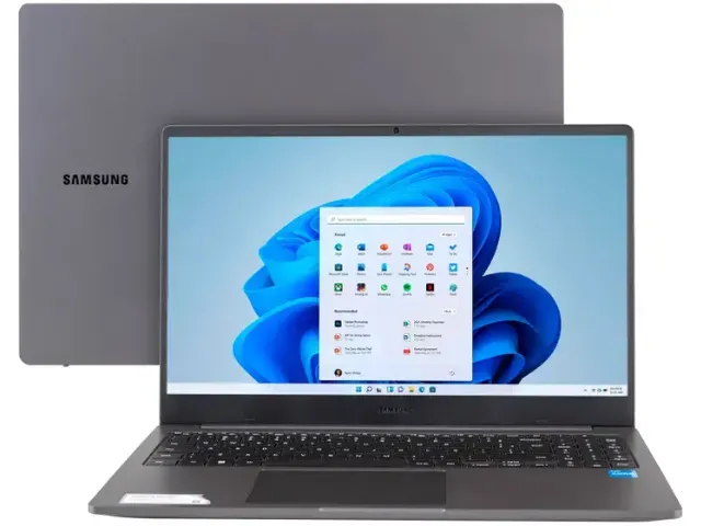 Notebook Samsung Galaxy Book 2 Intel Core i3 4GB - SSD 256GB 15,6? Full HD Windows 11