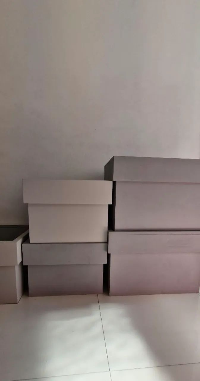 5 Caixas organizadoras madeira modulares - Foto 5