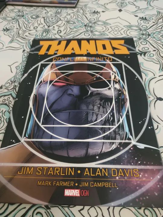 Coleção Completa de HQs do Thanos - Edição Infinita64520827984385121