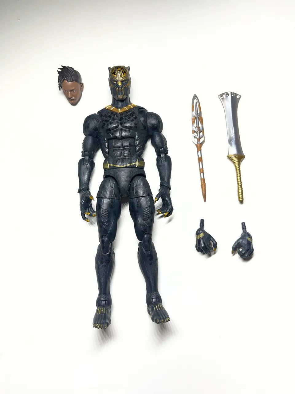 Black Panther Marvel Legends Legacy Collection Erik Killmonger Action ...