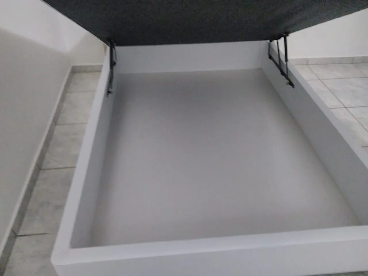 . Lá pôBox baú casal 188 x 138 peça nova - Foto 2