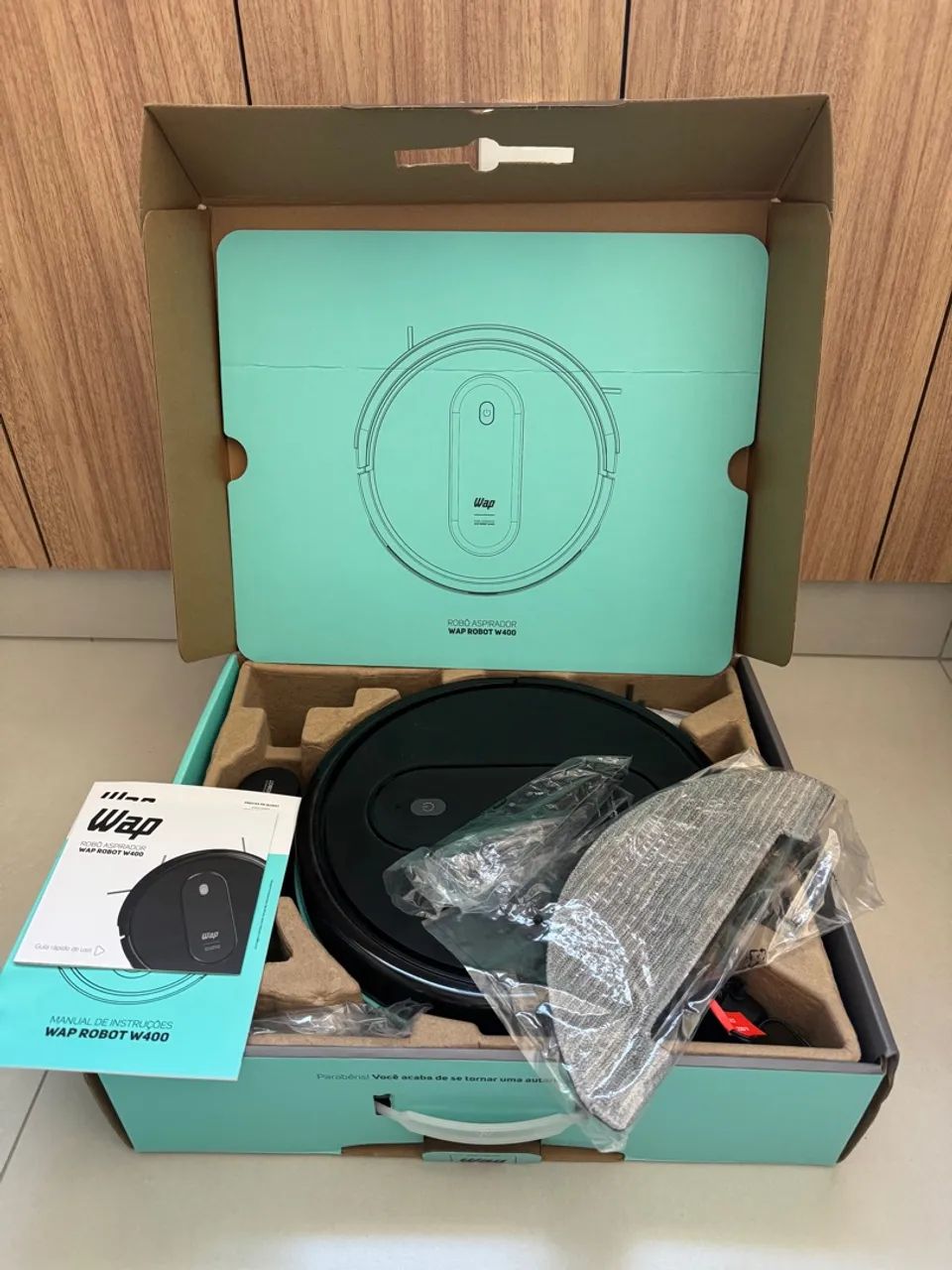 Robô Aspirador de Pó Wap Robot W400 - Foto 5