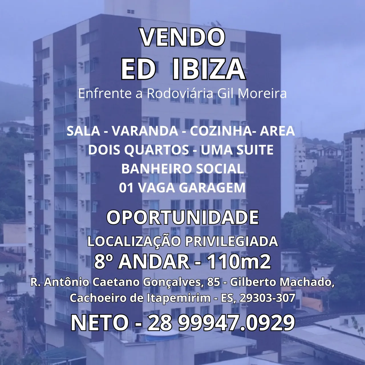 APTO ED. IBIZA - CACHOEIRO ES