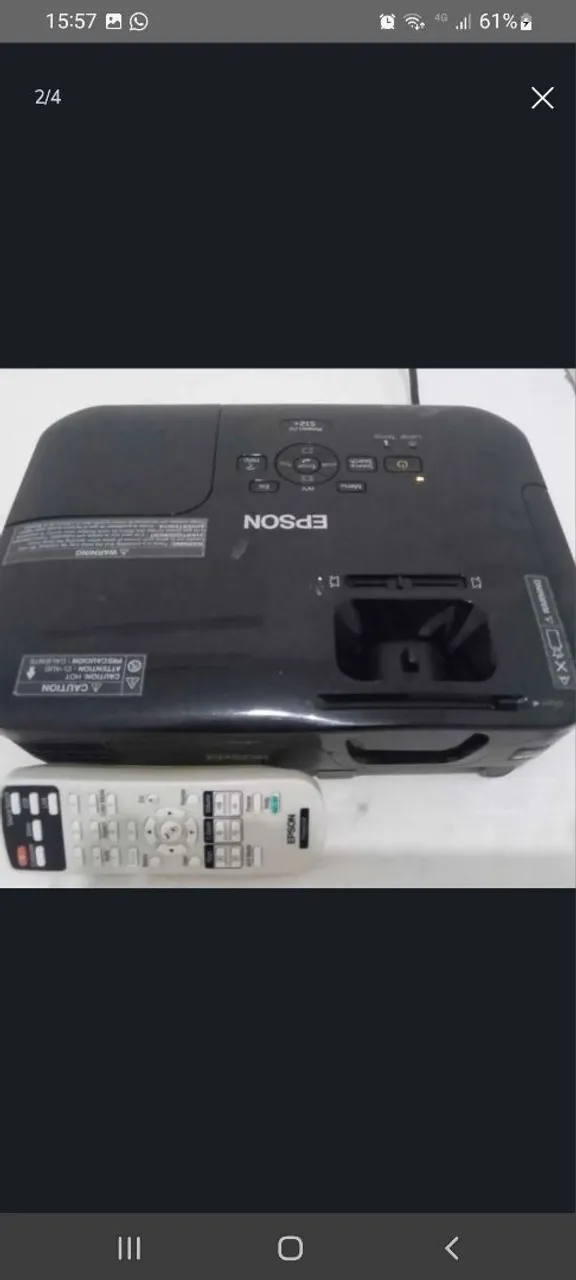Projetor epson s12+