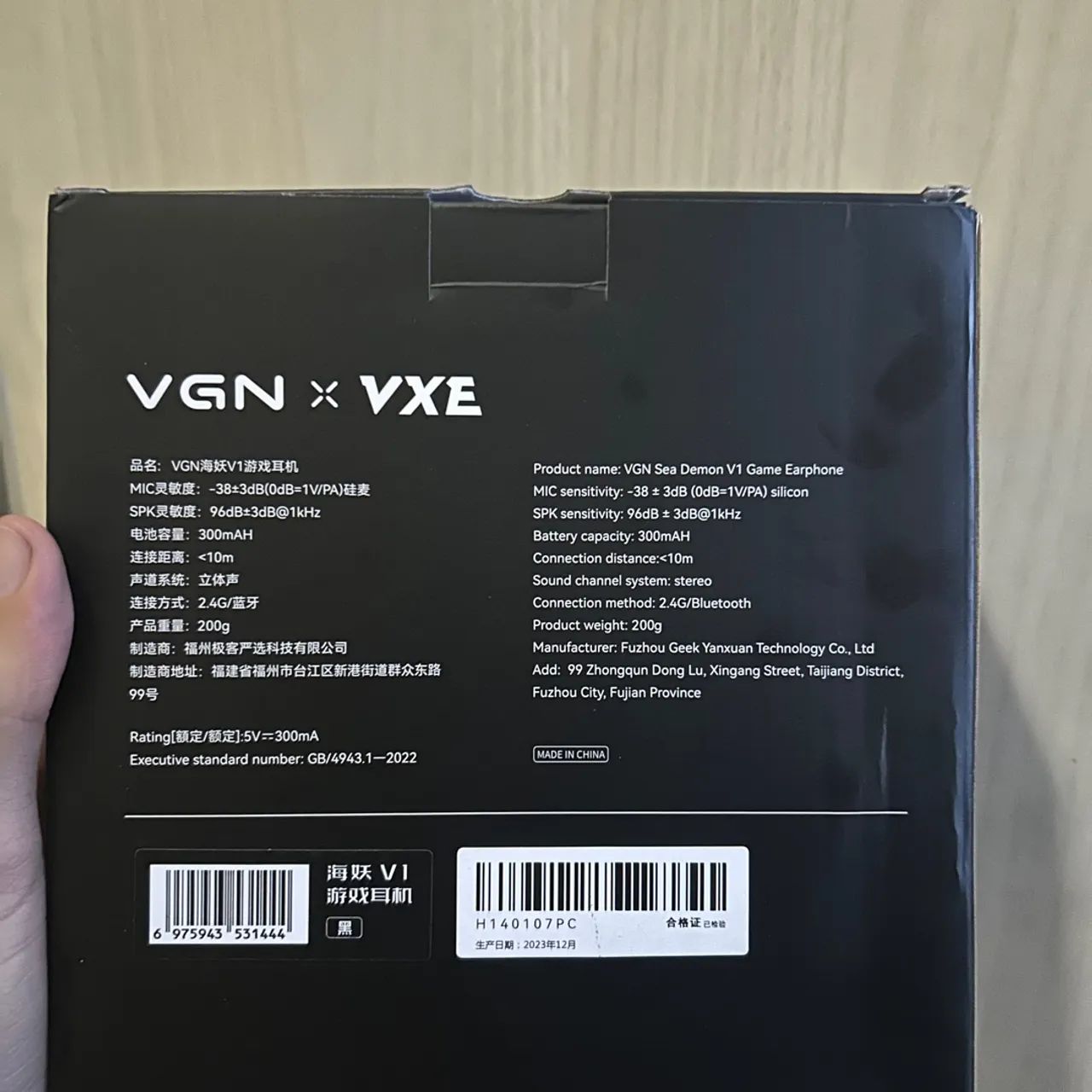 headset gamer VXE v1 Siren wireless  - Foto 4