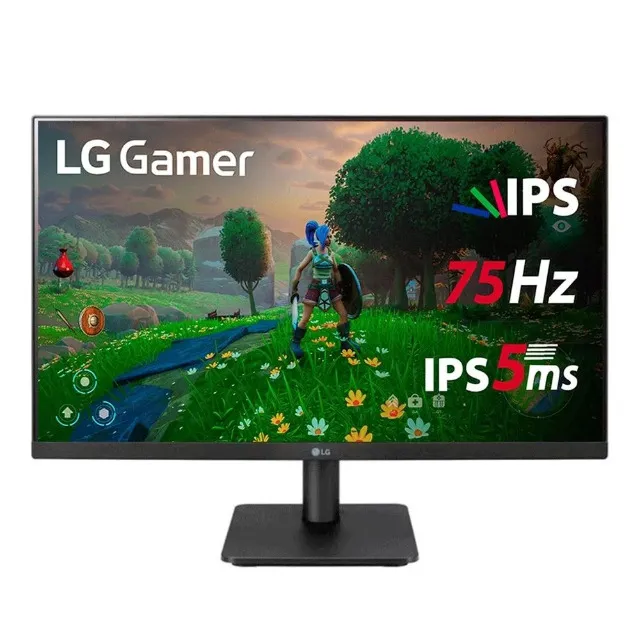 Monitor Gamer LG 27" Full HD IPS HDMI VESA FreeSync Ajuste de Ângulo, 12x 67,50