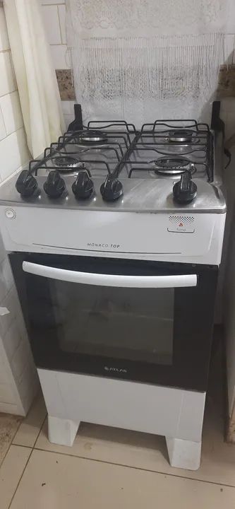 Fogão 4 bocas, conversão a gas natural, acendimento automático.  - Foto 4