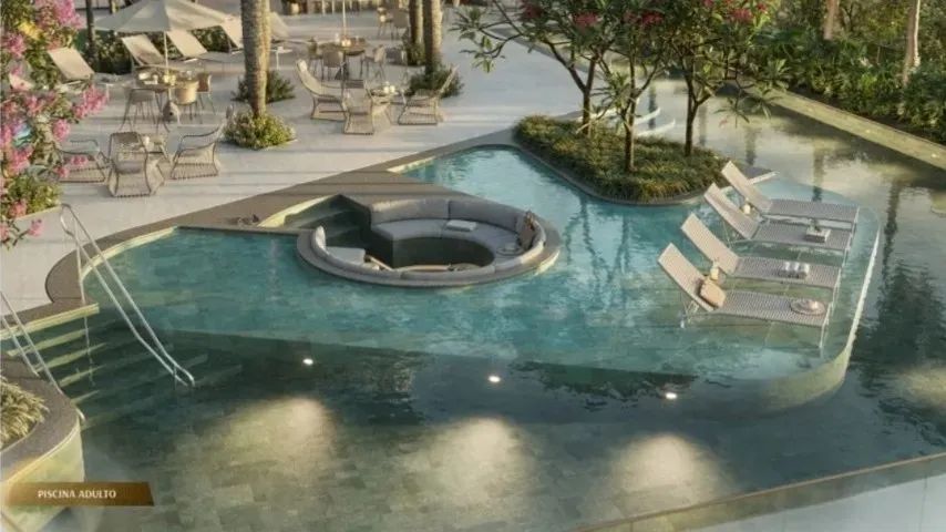 Apto 4/4 sendo 4 suítes no Condomínio Aura de 214 m², 4 vagas por 2.945.000,00, Natal/RN - Foto 19