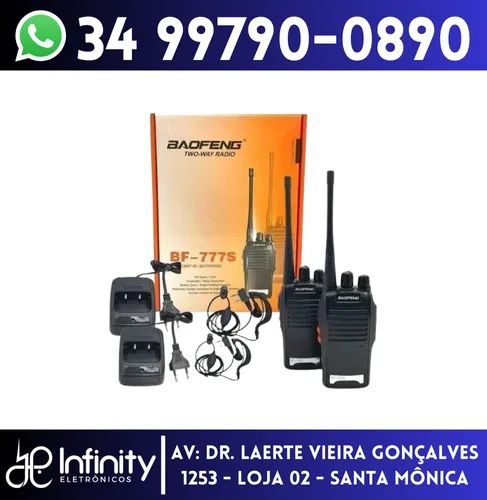 Kit Radio Comunicador Baofeng