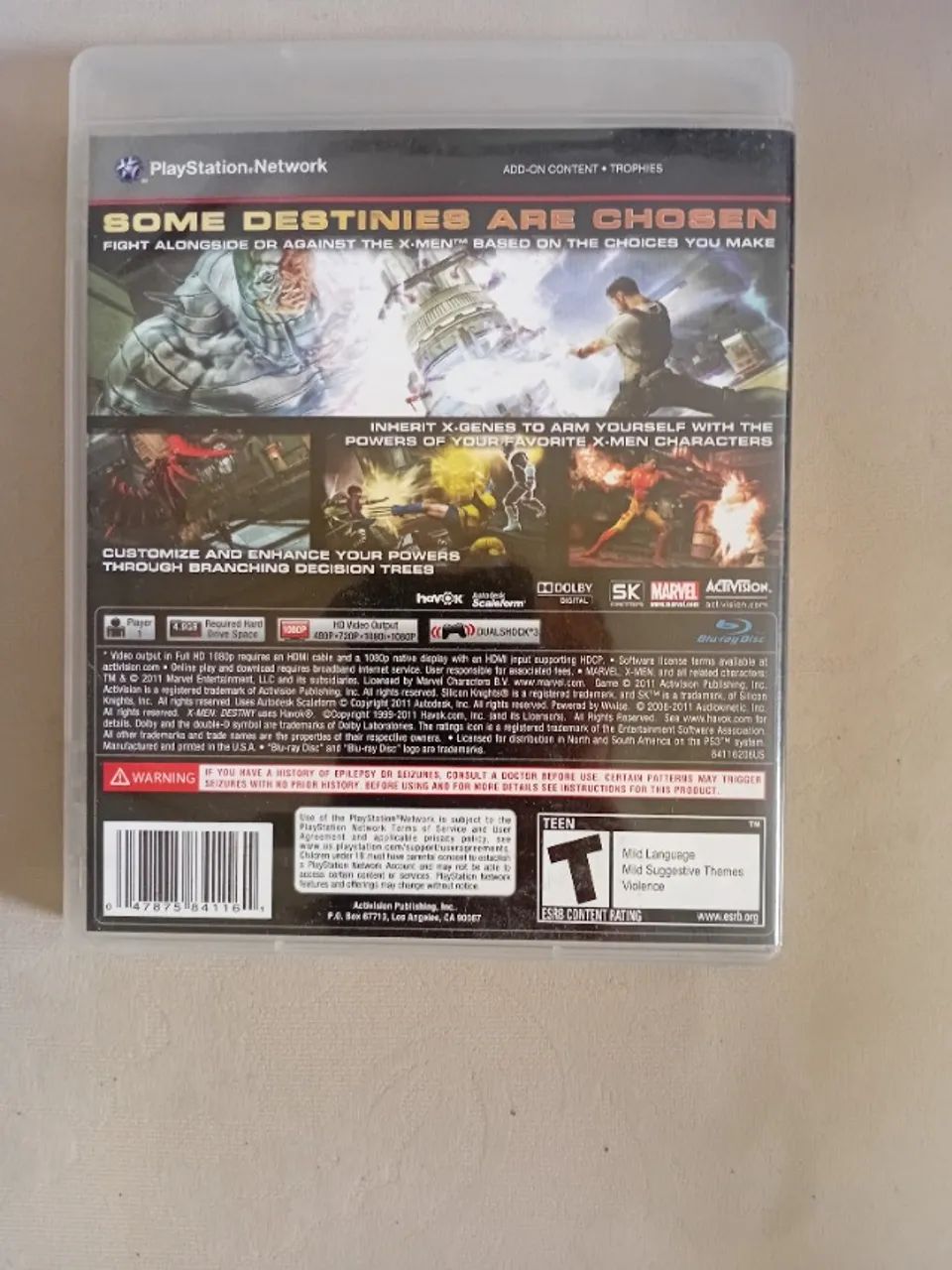 jogo X-men destiny ps3 - Foto 2