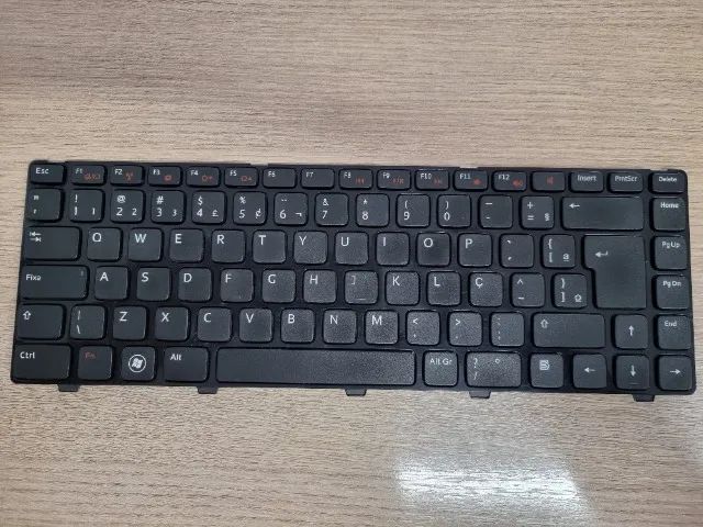 Teclado para Notebook Dell Inspiron 14-3000 14R preto ABNT2 KB-DIN14RN