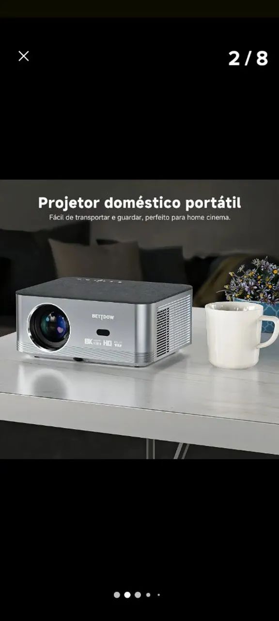 Projetor bettdow ac 1041 - Foto 4
