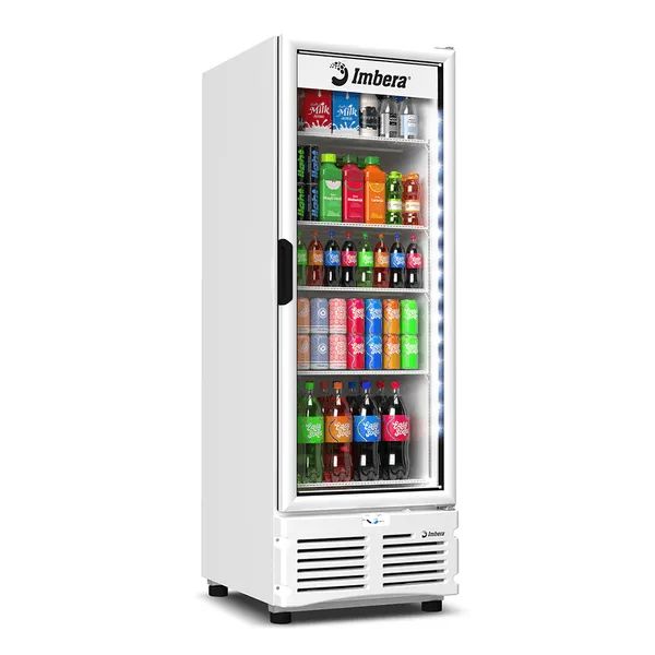 Freezer/Expositor Vertical Tripla Ação 576L Porta de Vidro EVZ-21 PV Imbera 110v ou 220v