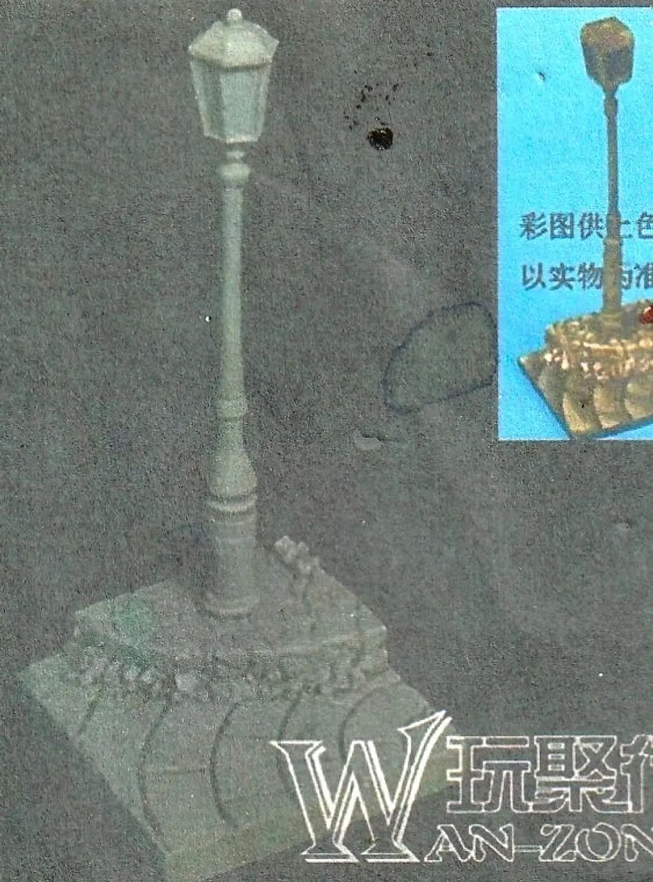 farol cenario minidiorama montado