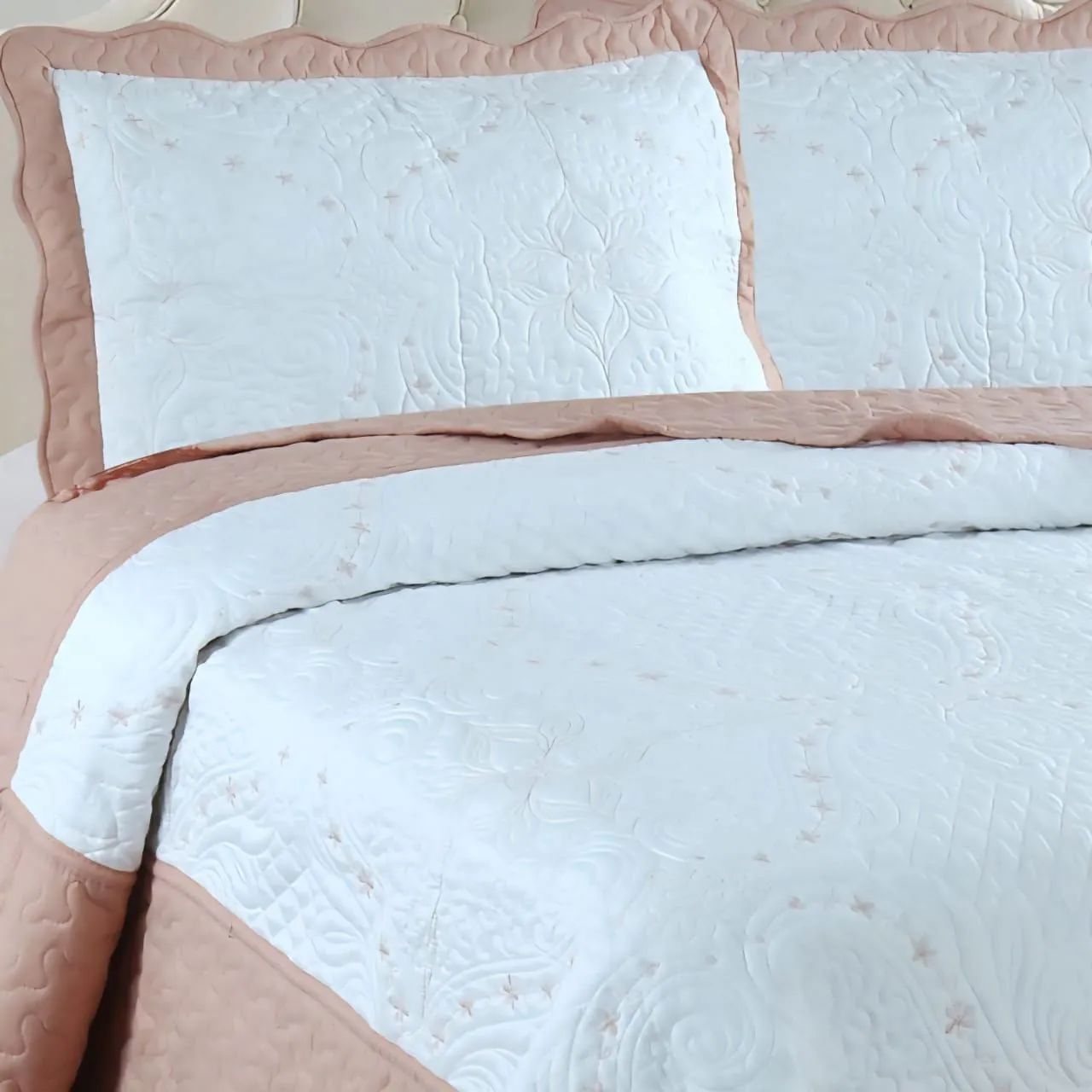 Kit Colcha Maison Duplo Bordado - Rozac Home - Foto 2