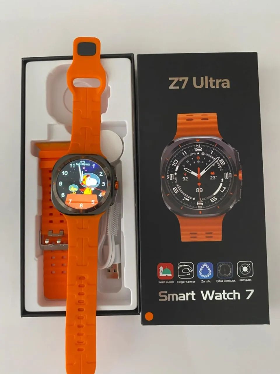  z7 ultra relógio inteligente para homens esportes relógios 