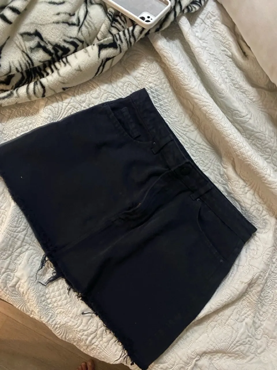 Saia Jeans Preta da YouCom