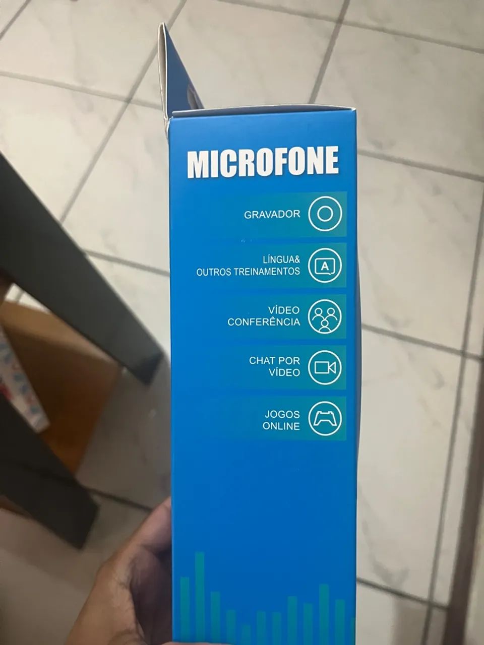 Microfone Condensador para Gravação e Stream - Foto 3