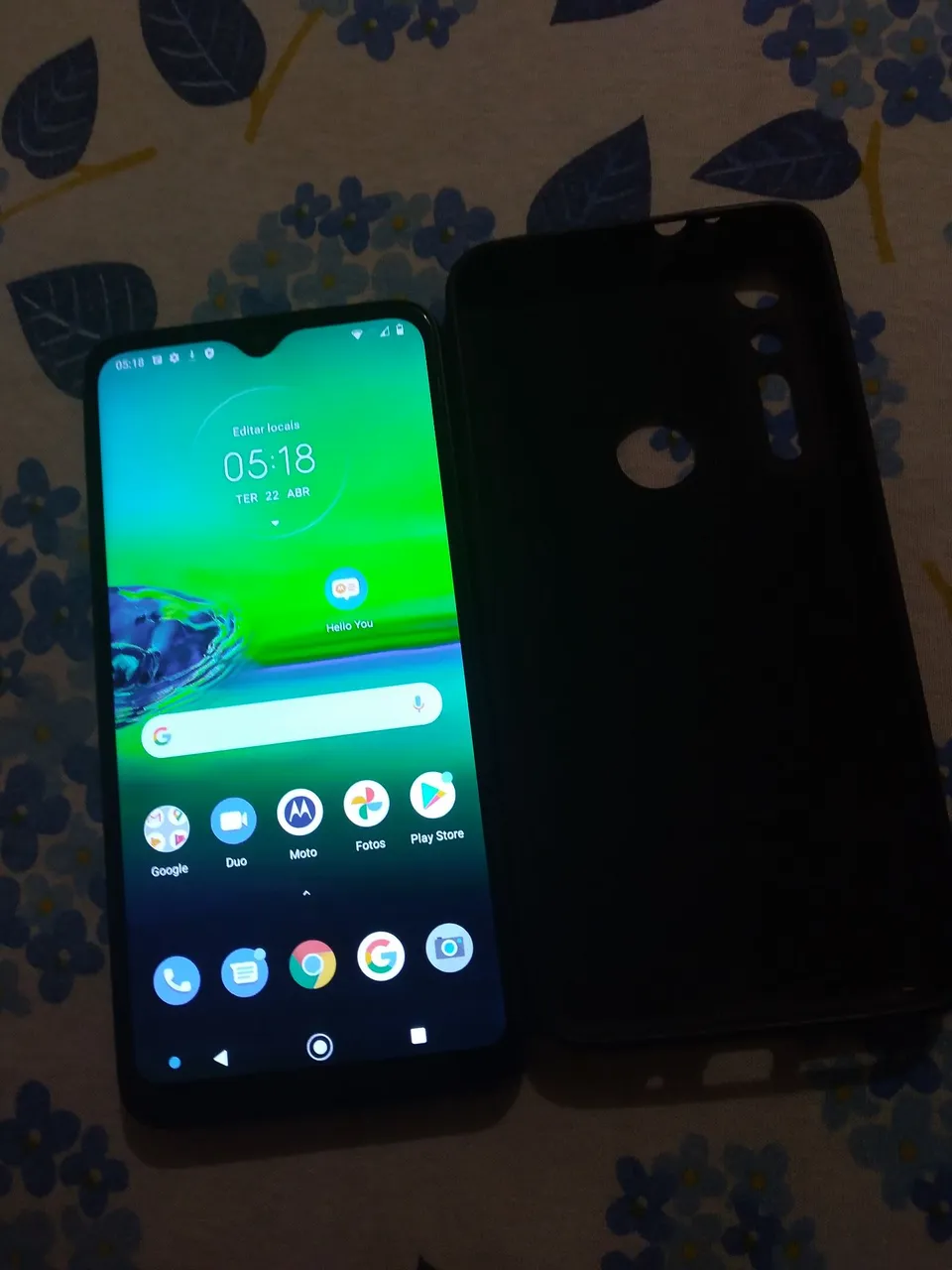 Moto g 8 chama no zap *