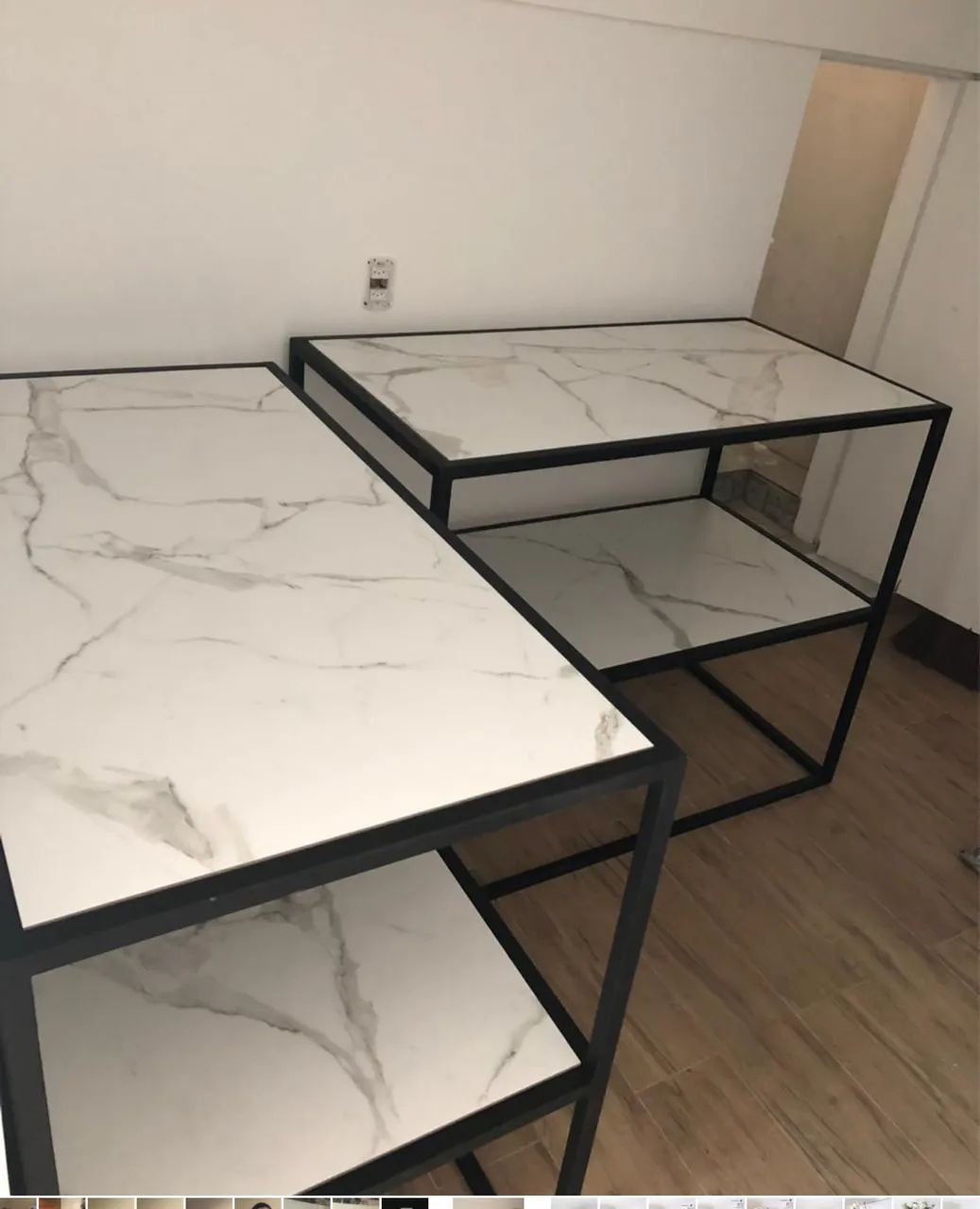 Bancada de produção em metalon 64296269153921120