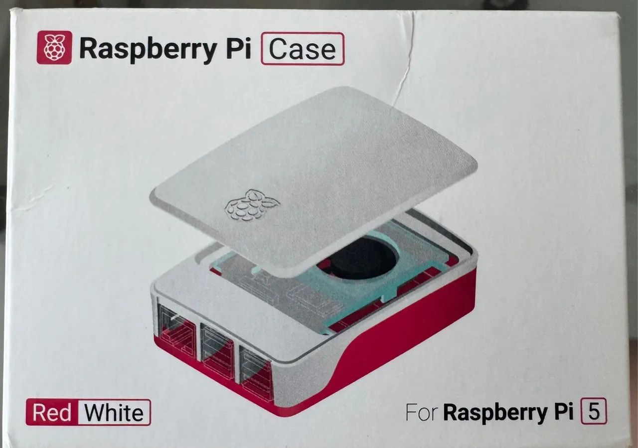 Raspberry pi 5 + Pi M.2 HAT NVMe SSD 512 GB + pi power supply +  raspberry pi case  - Foto 3